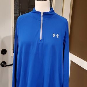 Men's UA large 3/4 zipper top